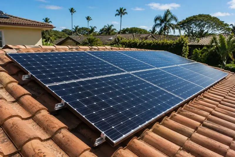 Installation de panneaux solaires à Aveize